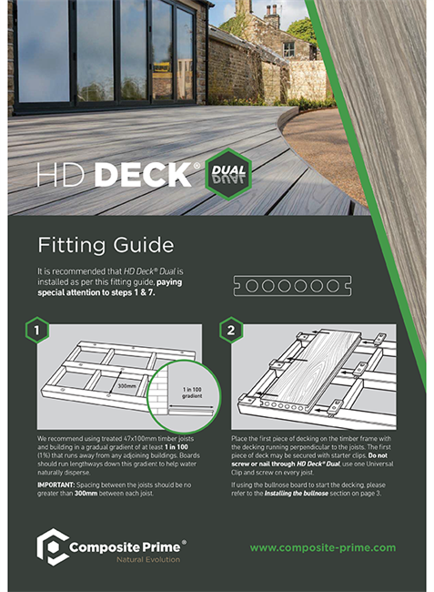 BEST WAY TO LAY COMPOSITE DECKING