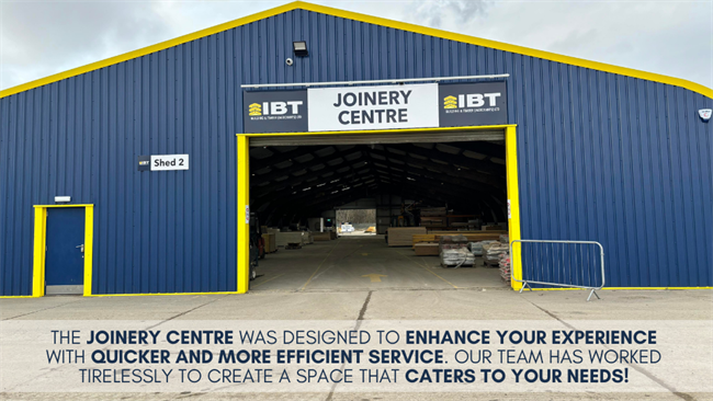 GRAND OPENING OF OUR NEW JOINERY CENTRE