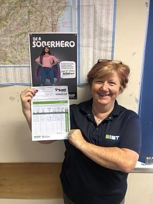 Caroline raising money for Macmillan 