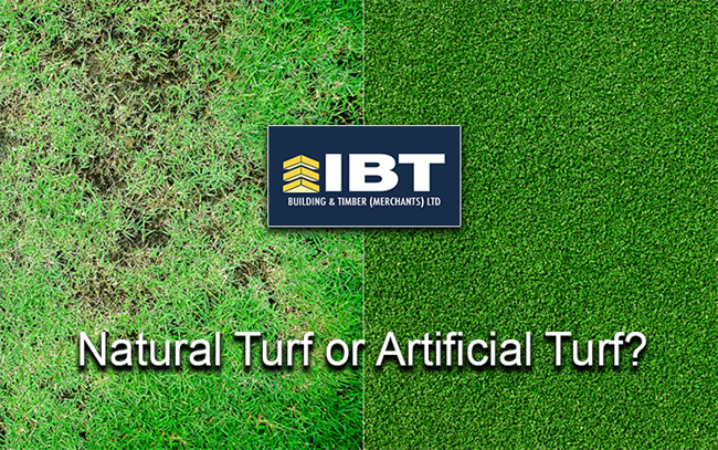 NATURAL TURF OR ARTIFICIAL TURF