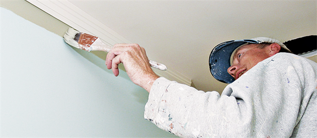 HOW TO PAINT A CEILING
